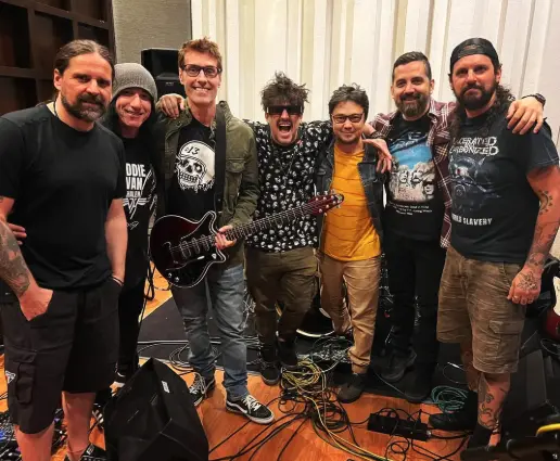 Encontro com artistas e músicos consagrados